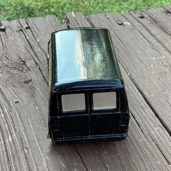 Vintage‎ Avon Sunset Van Aftershave Bottle 1970s Black Glass Van Collectible - Picture 3 of 5